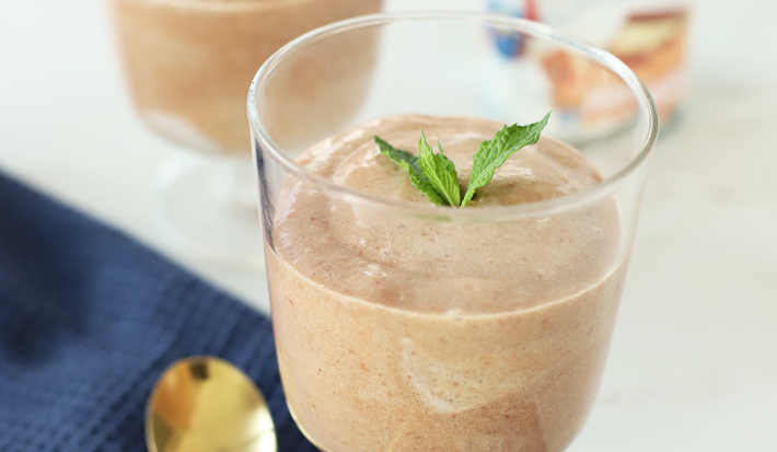 Mousse de Habichuelas con Dulce