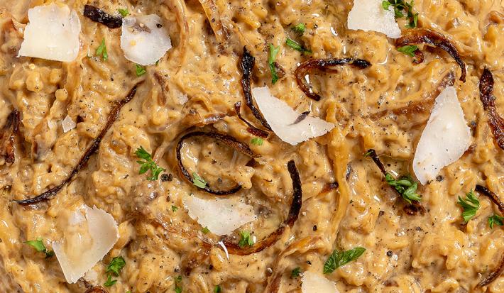 Arroz Cremoso De Cebolla