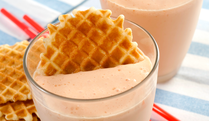 Batida de Fresas y Yogurt