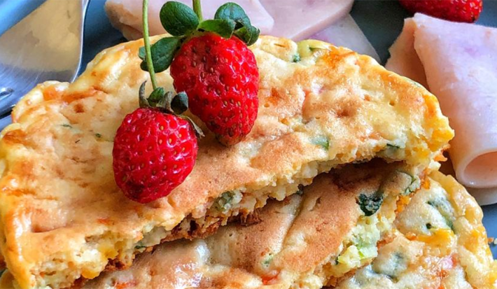 Pancake de Zanahoria y Maíz