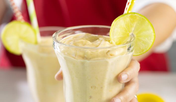 Batida de mango y limón