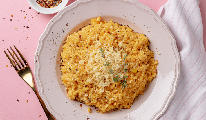 Risotto al Pimiento Amarillo