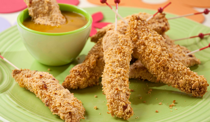 Dedos de Pollo con Mostaza Dulce