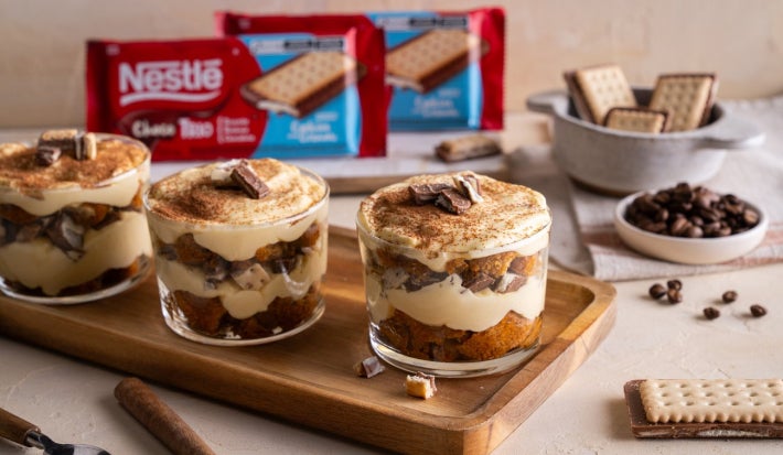 Tiramisu chocotrio