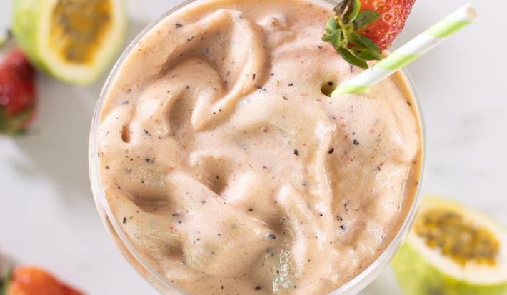 Smoothie de Fresa y Chinola