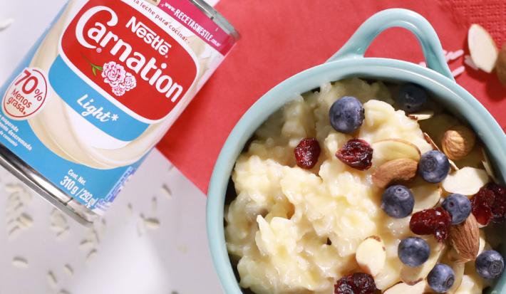 Arroz Con Leche Y Frutos Secos - CA Light
