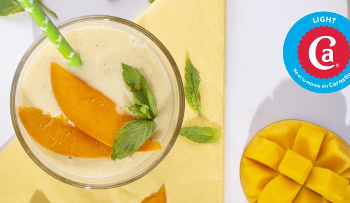 Batida de Mango y Menta