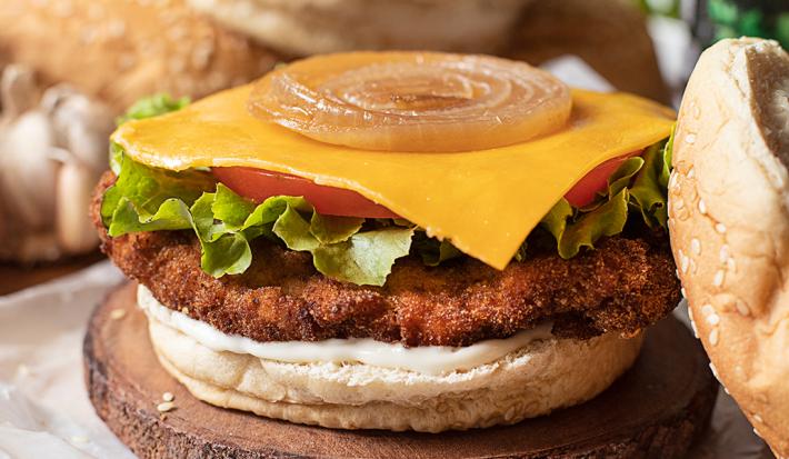 HAMBURGUESA DE POLLO