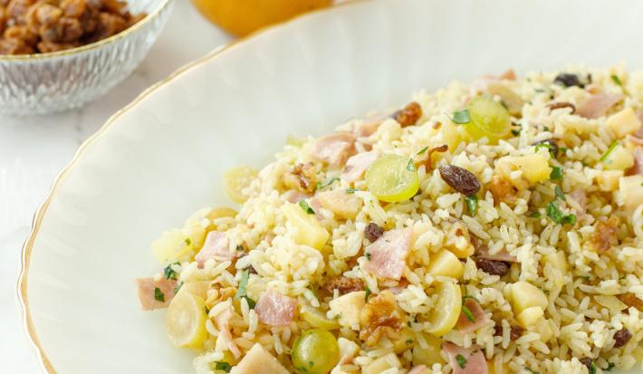 Arroz Con Frutas y Especias