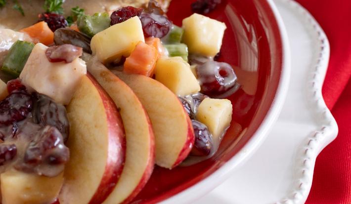 Ensalada de Jamón de Pavo y Frutas