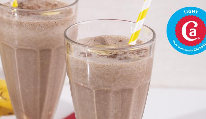 Smoothie de Guineo y Chocolate