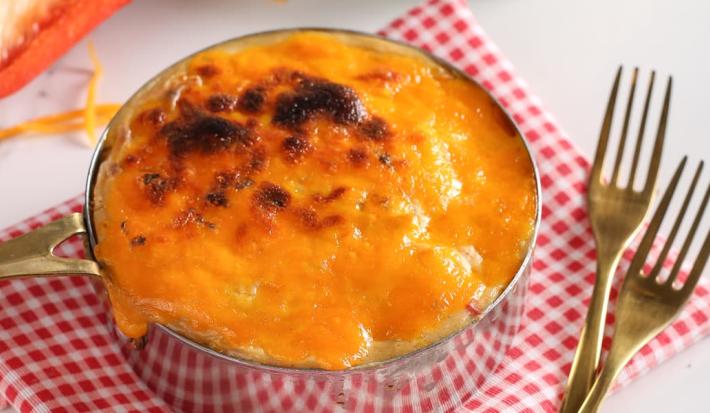 COLIFLOR EN SALSA DE QUESO