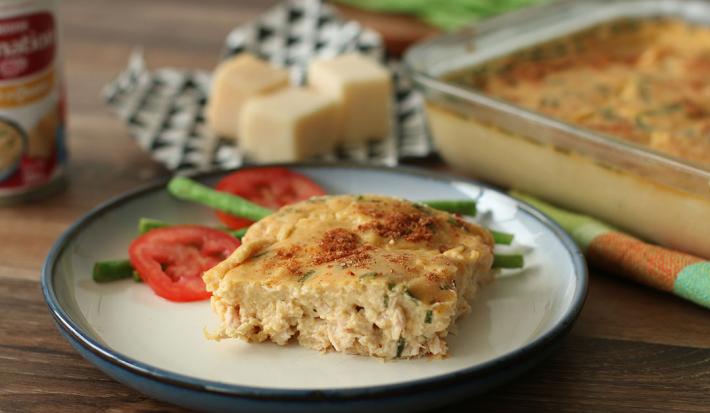 Pastelon de Pollo y Maíz