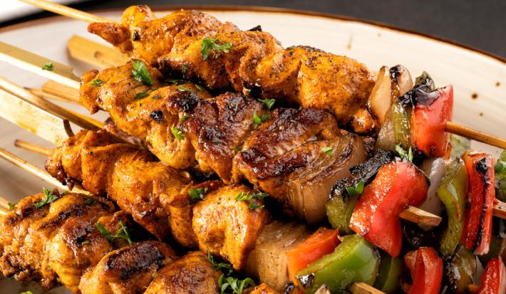 Satay de Pollo Oriental