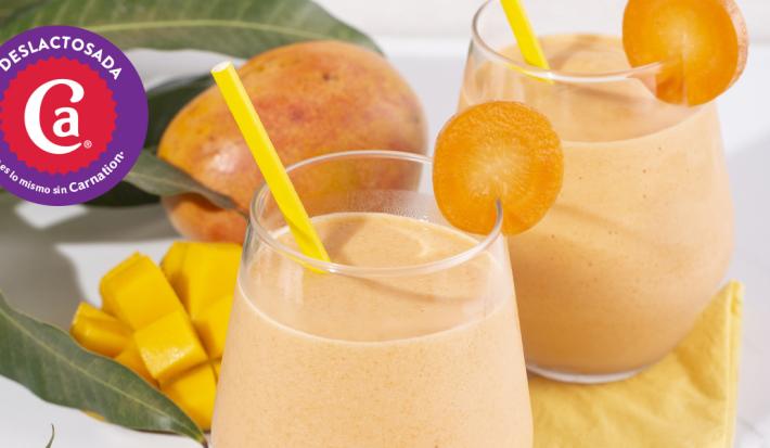Batida de Zanahoria y Mango