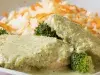 Pollo en Salsa de Brócoli