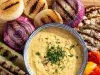 Vegetales a la Parrilla en Crema de Maíz