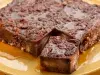 Pudín de Pan con Crema de Avellana