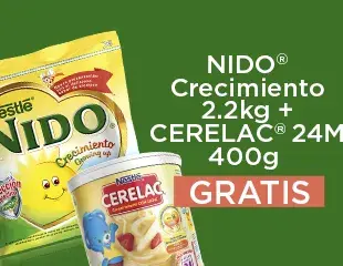 Nido® Crecimiento 2.2kg + CERELAC® 24M 400g