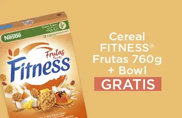 Cereal FITNESS® Frutas 760g + Bowl
