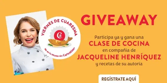 Giveaway VIERNES DE CUARESMA Jacqueline Henríquez