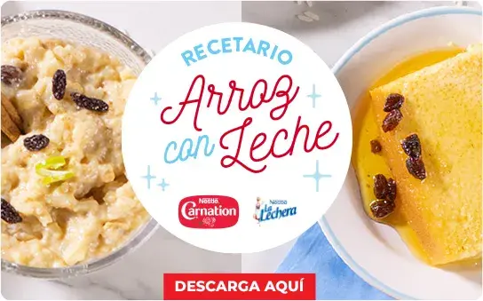 Banner recetario arroz con leche