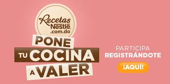 Banner Recetas Nestlé pone tu cocina a valer