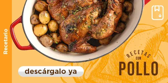 Descarga el Recetario de Pollo