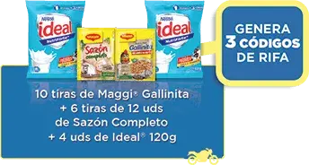 Combo productos nestlé