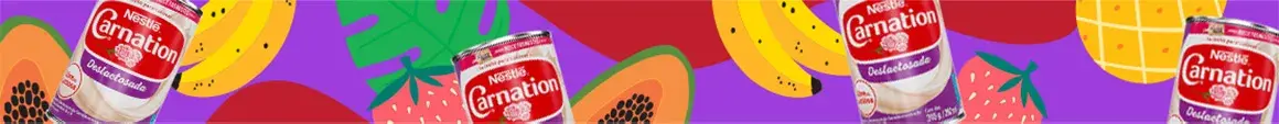 Banner - batidas con carnation® deslactosada