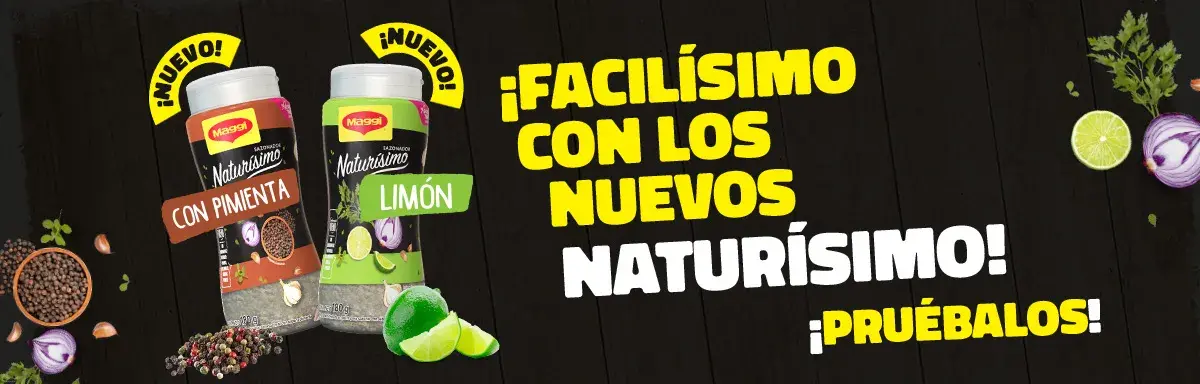 ¡Facilísimo con los nuevos Naturísimo!