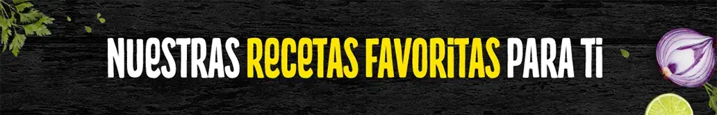Banner nuestras recetas favoritas para ti