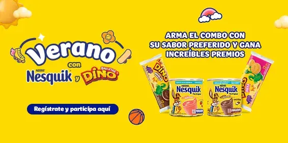 Promo Verano con Nesquik® y Dino®