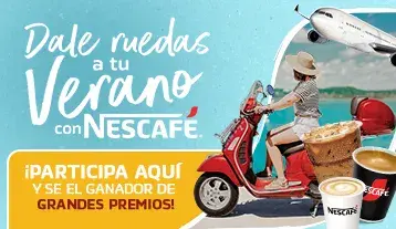 Dale ruedas a tu verano con NESCAFÉ® Banner