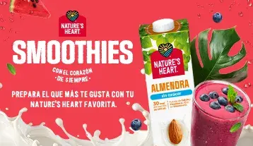 Nature's Heart Smoothies Banner Home