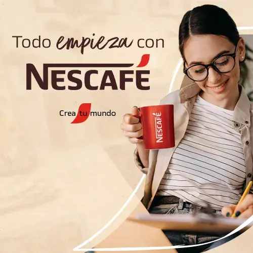 Todo empieza con un Nescafé