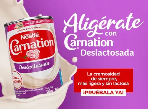 Aligérate con Carnation® Deslactosada
