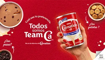 Todos somo team Carnation Banner