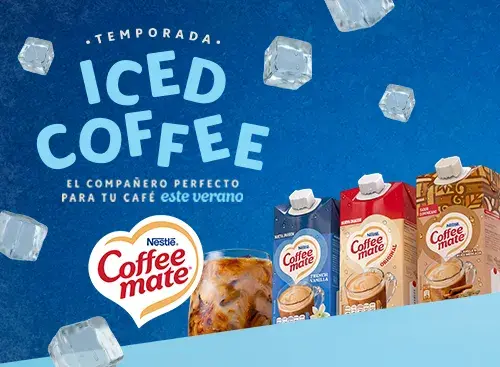Iced coffee banner